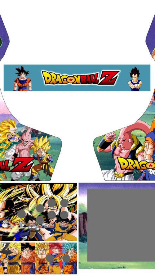 Vinilo Bartop - Dragon Ball Z MOD 1