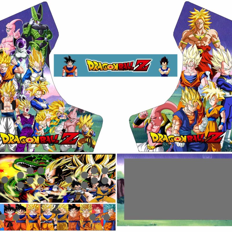 Vinilo Bartop - Dragon Ball Z MOD 1