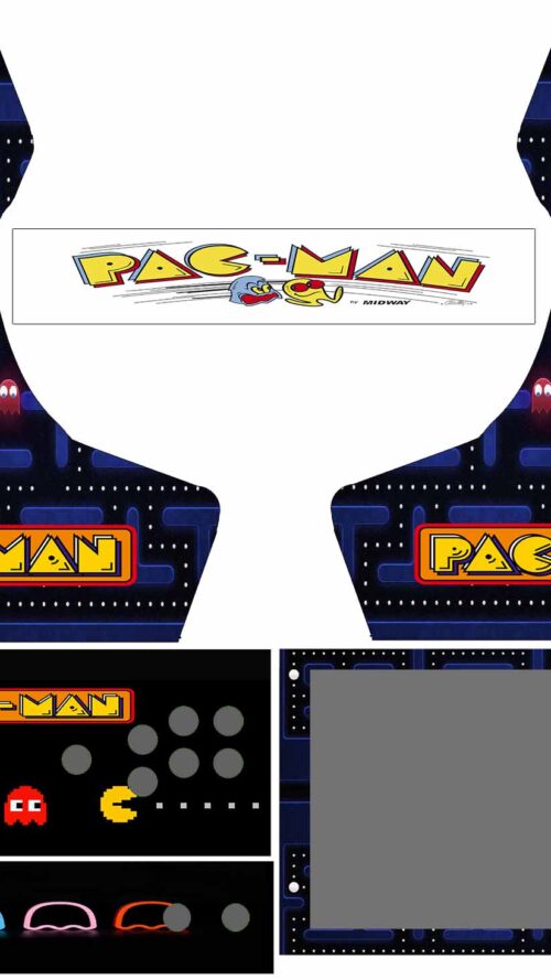 Vinilo Bartop - Pac-Man MOD 1