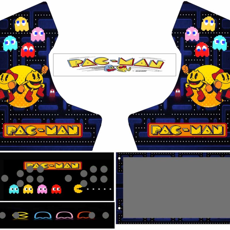 Vinilo Bartop - Pac-Man MOD 1
