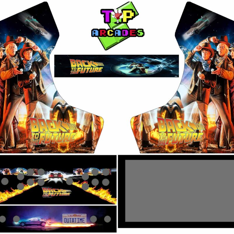 Vinilo Bartop - Regreso al Futuro III