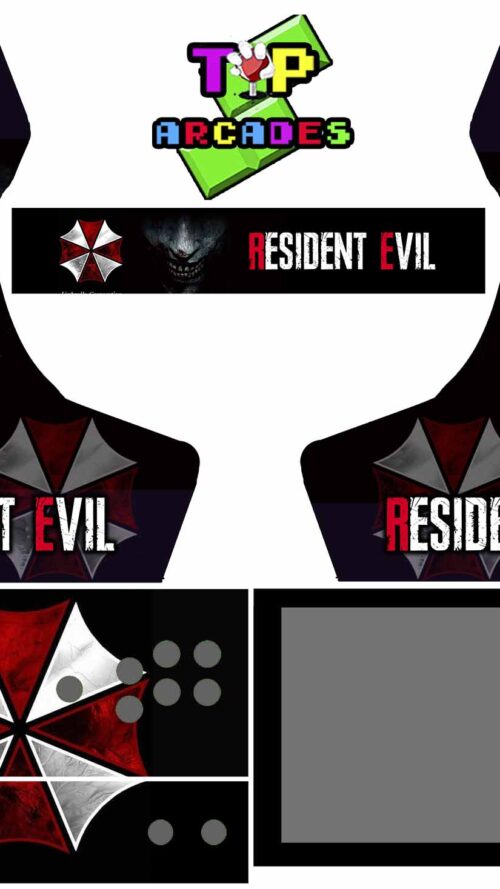 Vinilo Bartop - Resident Evil II