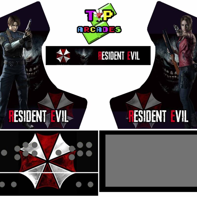 Vinilo Bartop - Resident Evil II