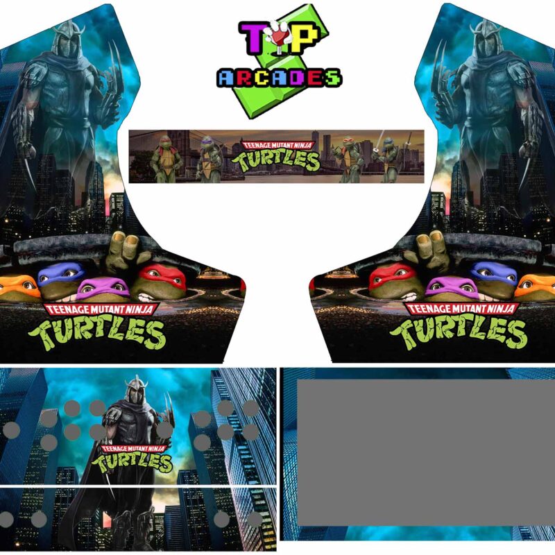 Vinilo Bartop - Tortugas Ninja Live Action 90s