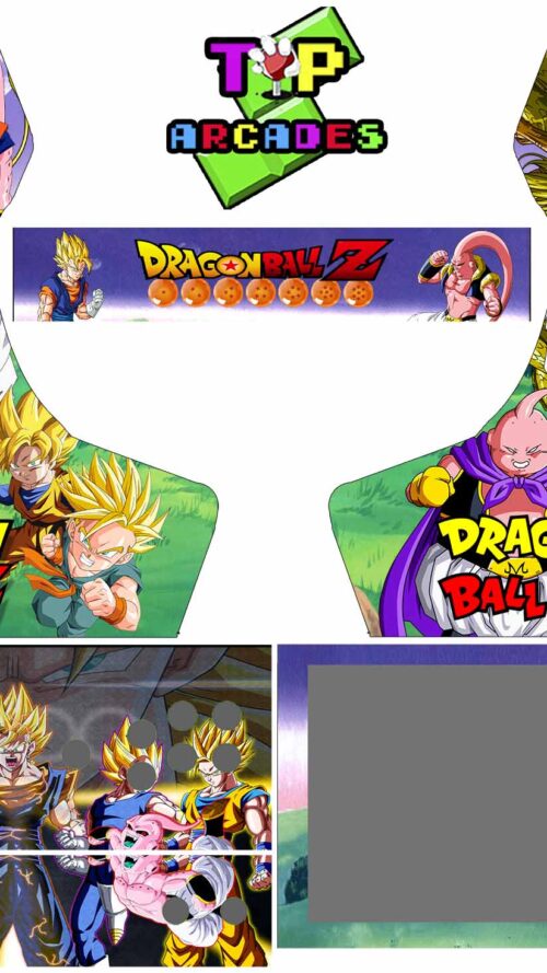 Vinilo Bartop - DB Z Saga Buu