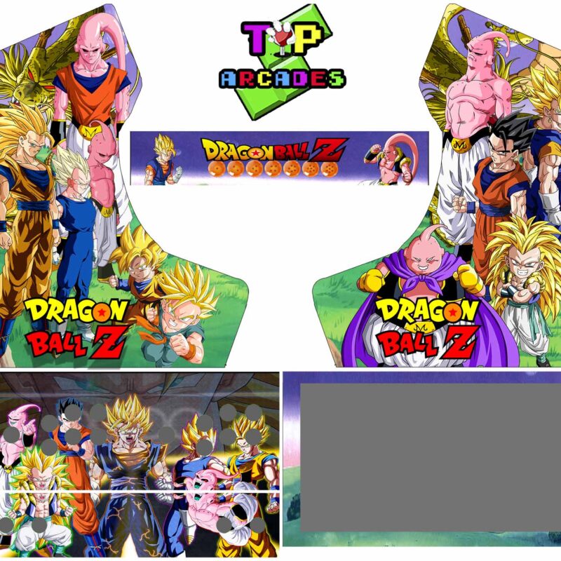 Vinilo Bartop - DB Z Saga Buu