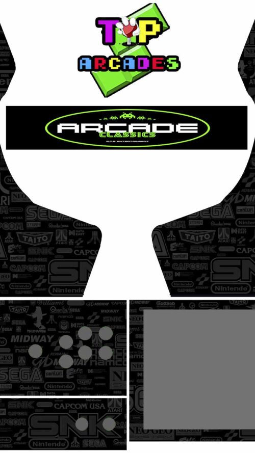 Vinilo Bartop - Minimal Arcade