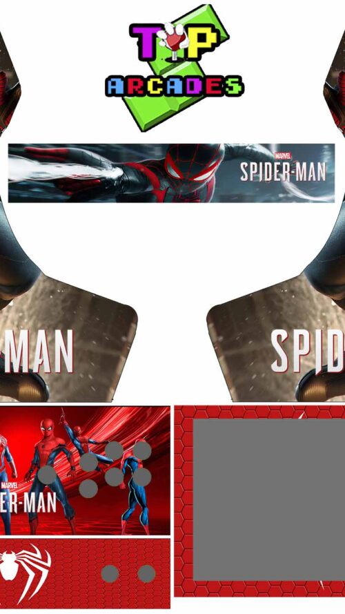Vinilo Bartop - Spiderman Miles Morales