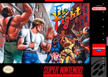 Posters Retro Gaming Horizontales - Final Fight Custom