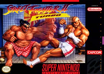 Posters Retro Gaming Horizontales - Street Fighter II Turbo