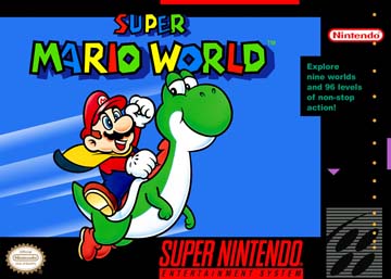 Posters Retro Gaming Horizontales - Super Mario World