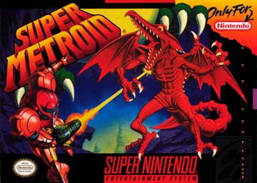 Posters Retro Gaming Horizontales - Super Metroid